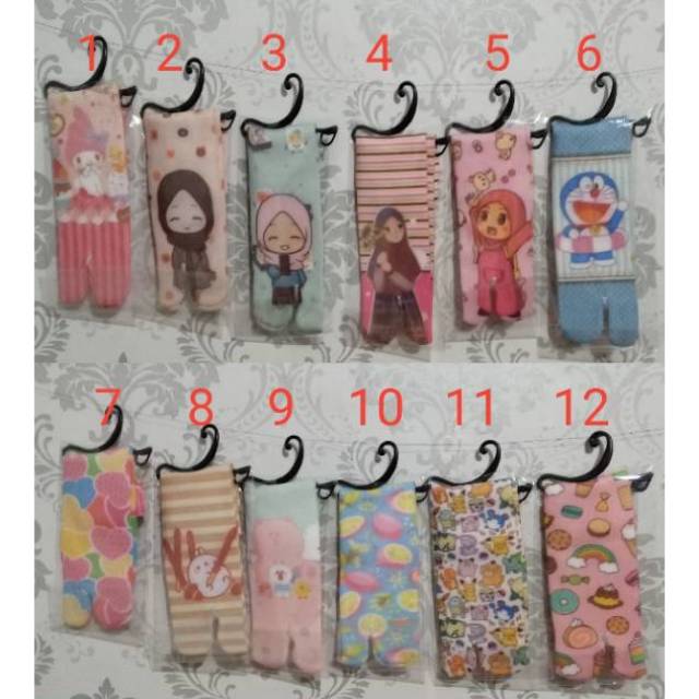  Kaos  kaki  anak perempuan printing  lucu MURAH  Shopee 