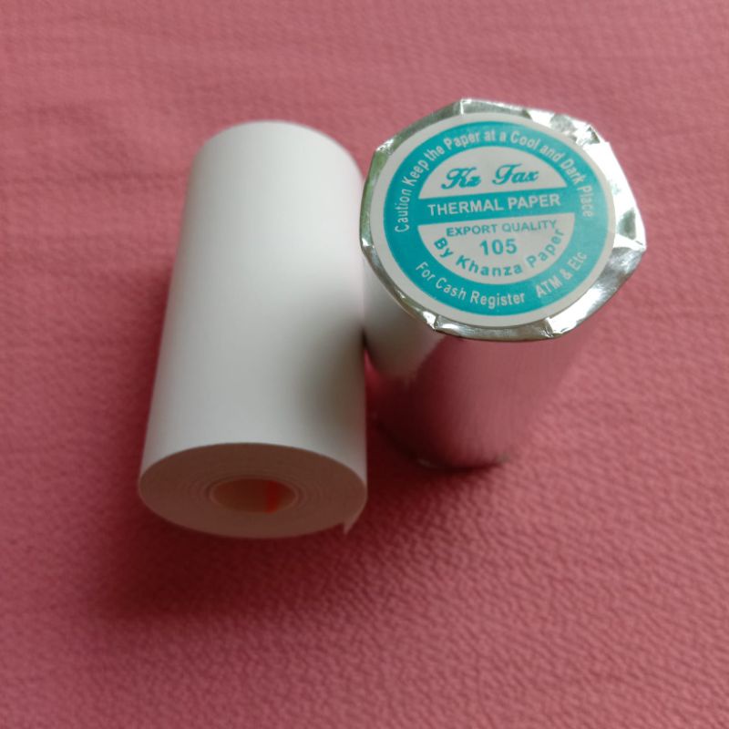 

Kertas thermal edc Struk ukuran 57X30 mm10pcs