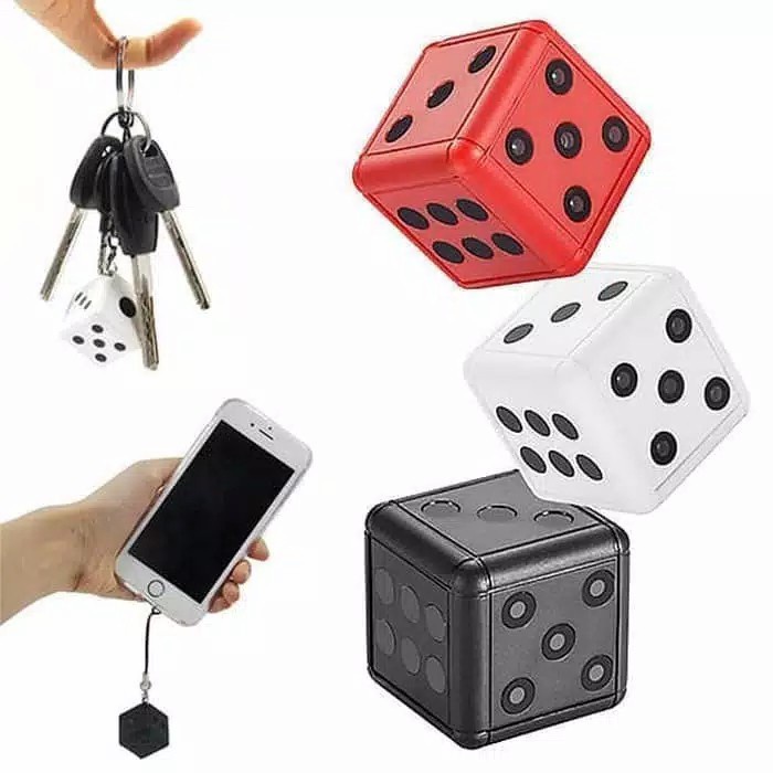 Spy Camera Cam DVR DV Spycam Dice Hidden Action cam Dadu SQ16 Cam-2