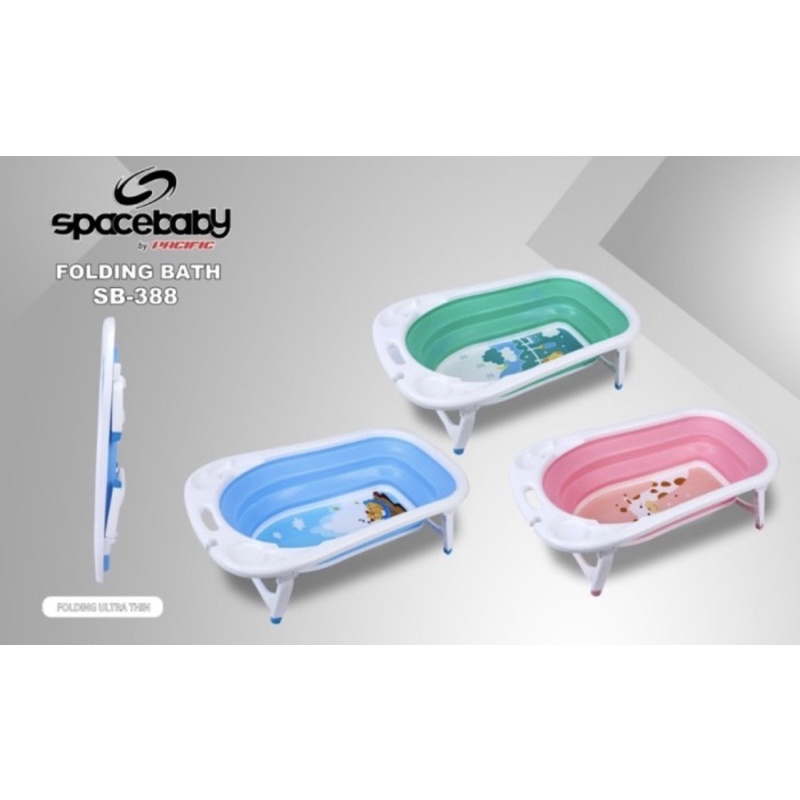 Spacebaby Folding bath SB 388 tempat bak mandi lipat bayi spacebaby