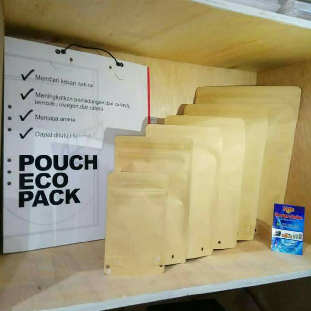 Pouch Paper / Kemasan Kopi / Pouch Ecopack 150 Z