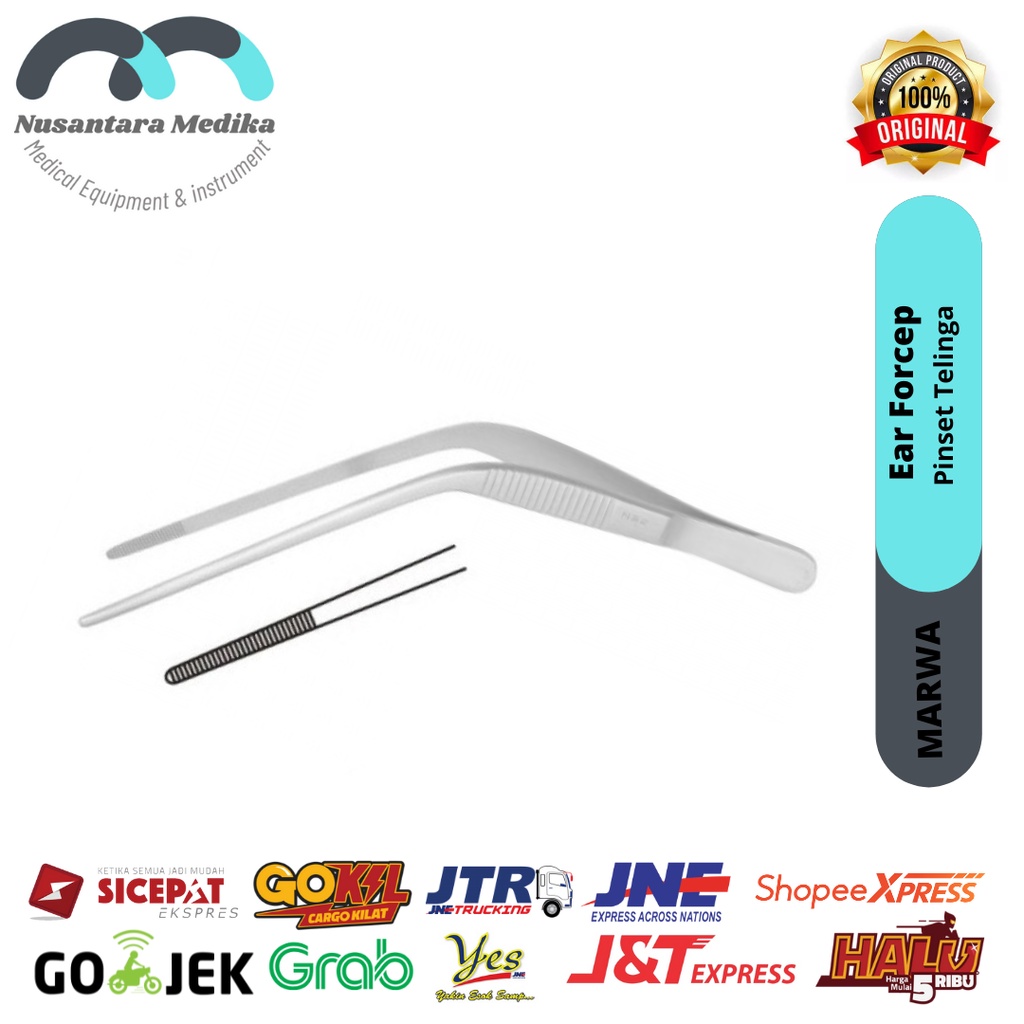 Pinset Telinga Aer Dressing Forceps