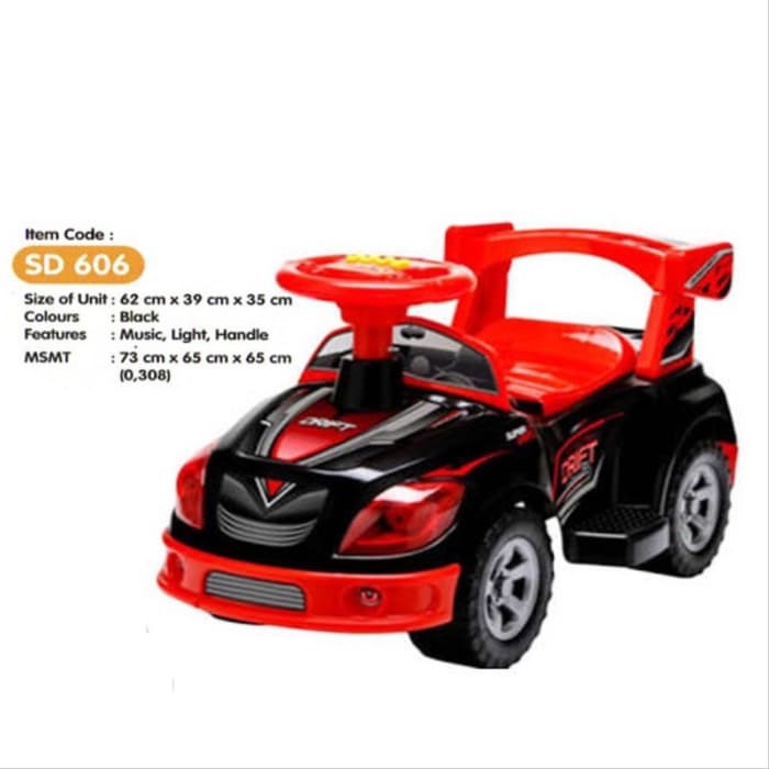 [EKA JAYA SEPEDA] GOKILABIS -MAINAN MOBILAN ANAK / MOBIL DORONG / SEPEDA ANAK SD 606