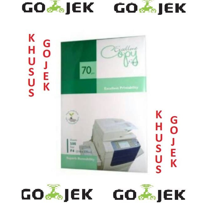 

Kertas Fotocopy Excellent F4 70 Gsm HVS Folio 70 Gram