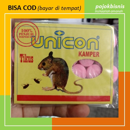 Kamper Tikus Unicorn - Pengusir Tikus isi 24 KEMENKES RI 20604810619