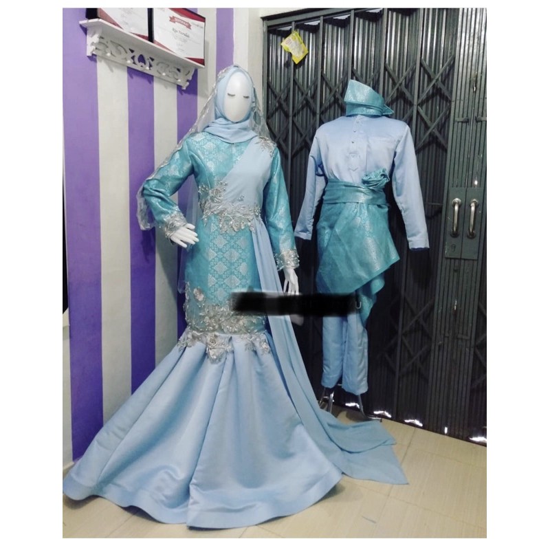 gaun pengantin melayu/gaun pengantin modifikasi/gaun pengantin malaysia