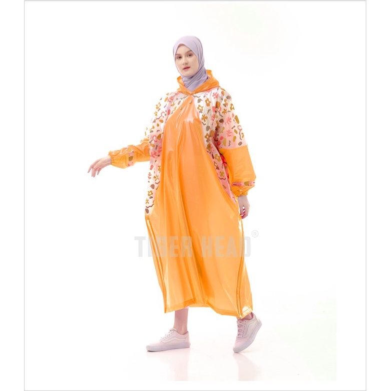 Jas Hujan Gamis/Muslimah Tiger Head 341 Chariva
