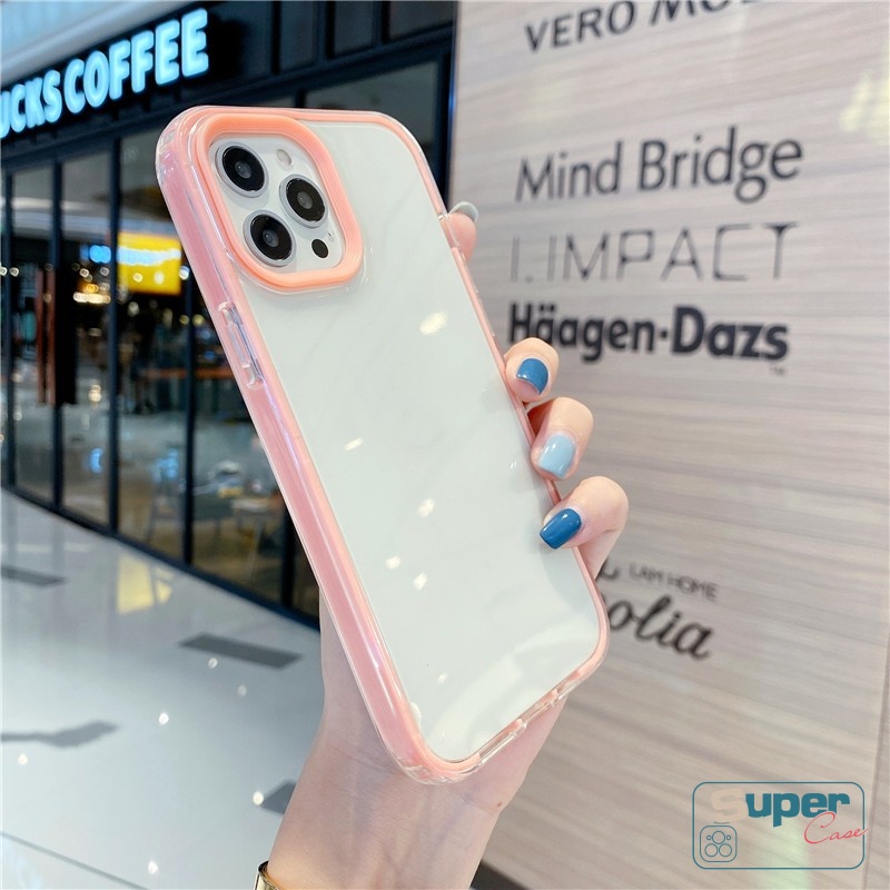 Casing Oppo A16 A15 A95 A74 A16s A54 A7 A12 A15s A1k A52 A72 A92 A92 A5s A3s A9 A5 A53 A33 A32 A31 2020 A94 A35 4F 5F 3 in 1 Casing Soft Case Dengan Frame