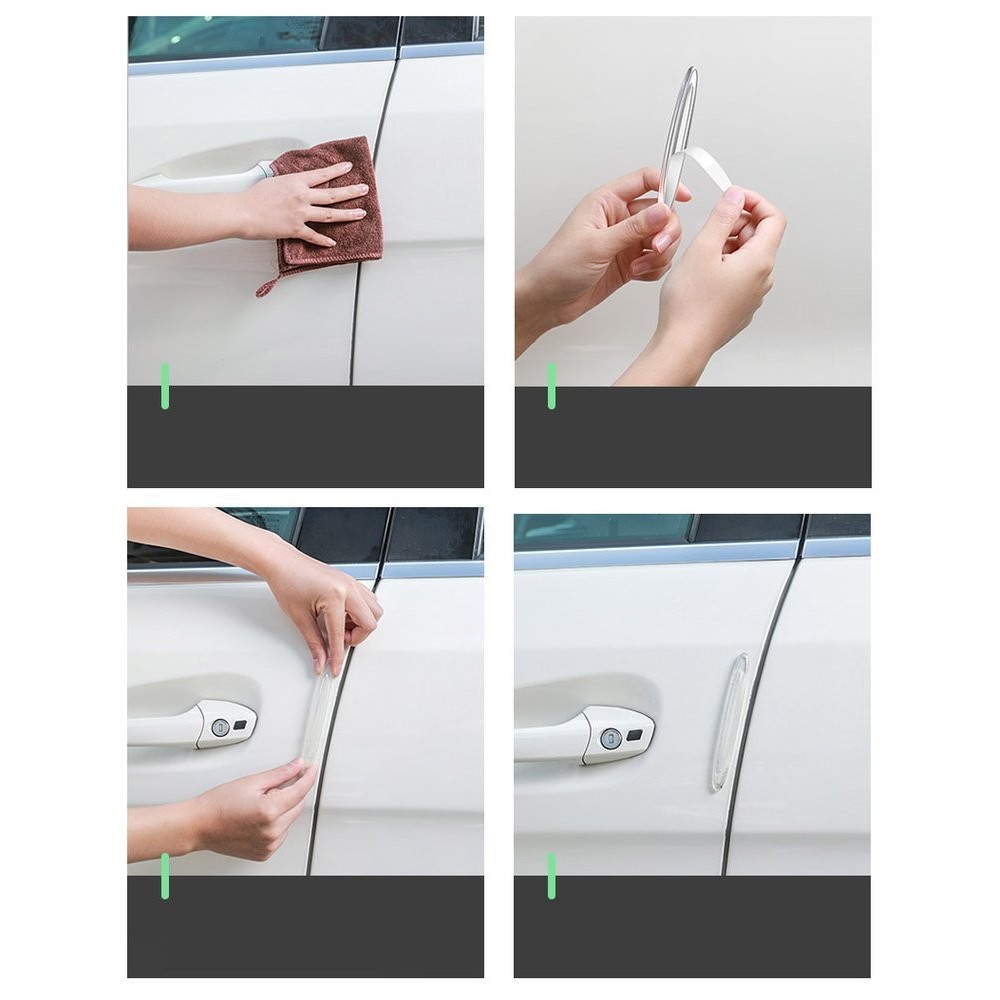 Baseus Transparent Car Door Guard Pelindung Pintu Mobil Original