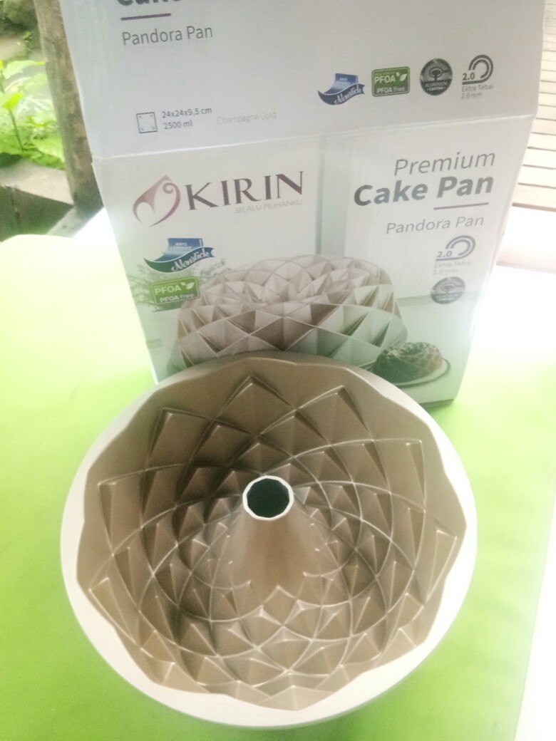 Kirin Loyang Kue Premium Cake Pan Die Cast Pandora Cetakan Kue