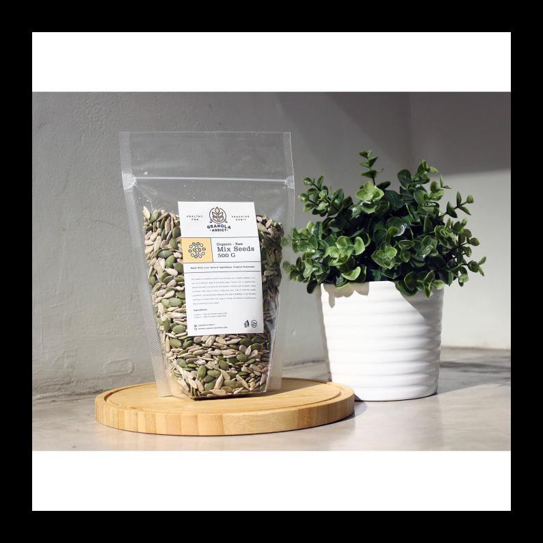 

UPDATE! MIX SUNFLOWER & PUMPKIN SEEDS 500G - GRANOLA ADDICT INGREDIENTS MURAH
