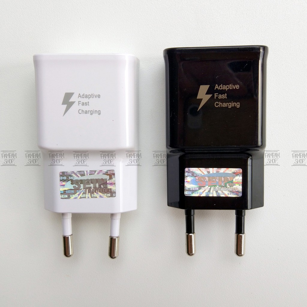 Kepala Adaptor Charger Adaptive Fast Charging Samsung Galaxy Original Casan Note 4 5 7 8 S6 S7 S8 S9