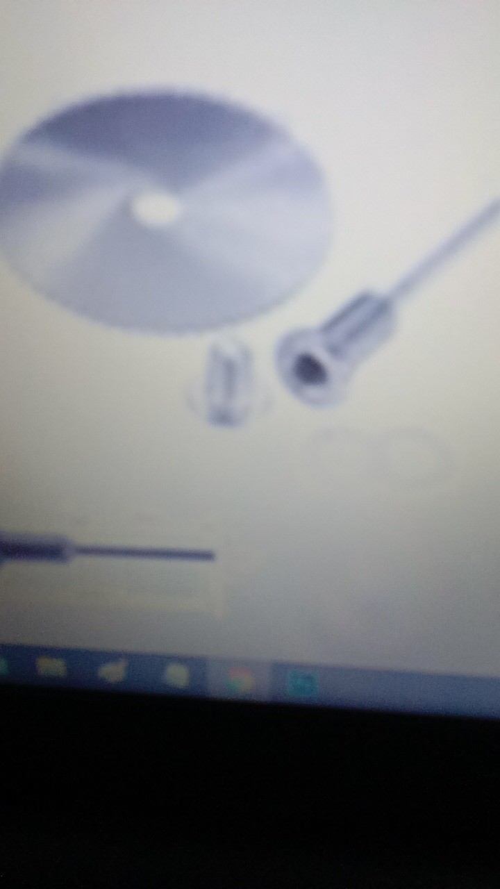 Mandrel Gergaji M6 Poros Adapter