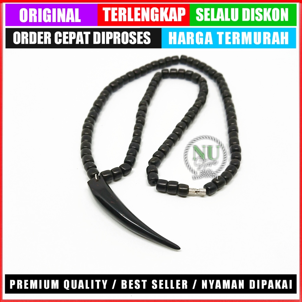 Asli/Kalung Kaukah Kokka Mardjan Taji Hitam/Kaukah Murah/Kokka Ori
