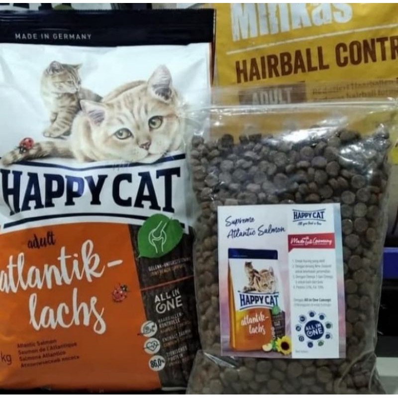 happy cat atlantic salmon 500 gr (Repack) - or cat food