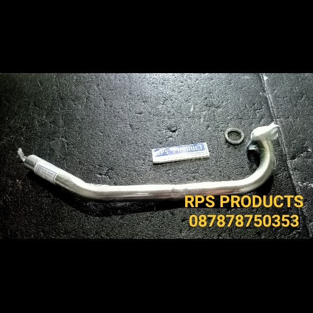 Leher Knalpot Bore Up Yamaha Xeon Karbu Od 28 Mm Monel Berkualitas