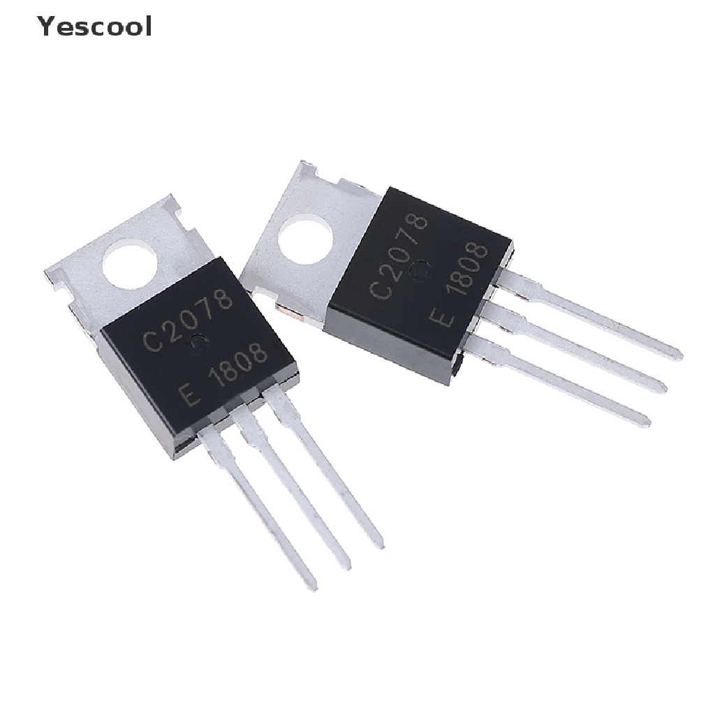 Yescool 5Pcs transistor RF / VHF / UHF TO-220 2SC2078 C2078