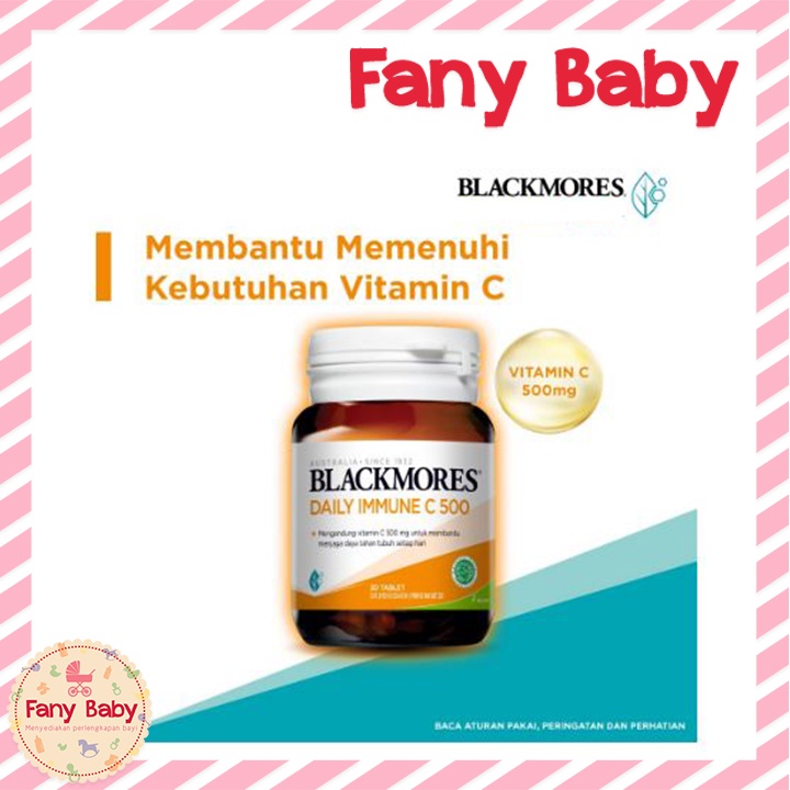 BLACKMORES DAILY IMMUNE C 500 30 CAPSULE