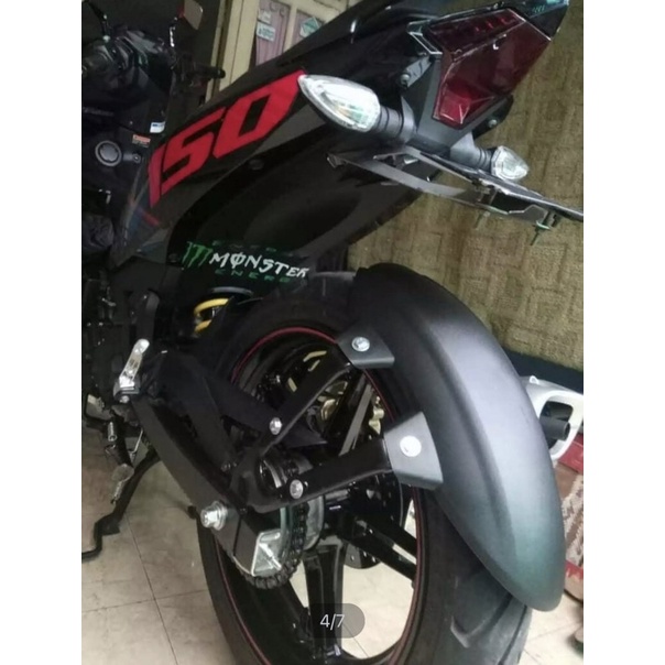 Mudguard Spakbor Kolong Belakang Penahan Lumpur Arm Kotak Motor Vixion Megapro Satria fu Mx King 150 Jupiter Mx 135 Sonic 150