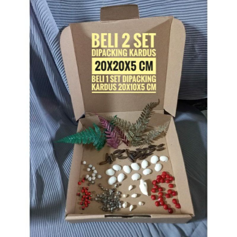 SET KOLASE | KOLASE KIT | BIJI BIJIAN KERANG