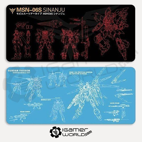 Gundam Deskmat XL Gaming Mousepad