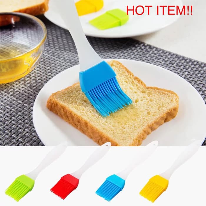 Kuas Roti Barbeque Cake Mentega - Food Brush Silicone ValensiaHair