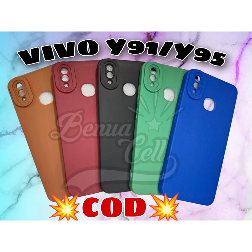 VIVO Y75 5G, VIVO Y91 Y95 SOFTCASE PRO KAMERA PC VIVO Y91/Y95 &amp; Y75 5G - BC