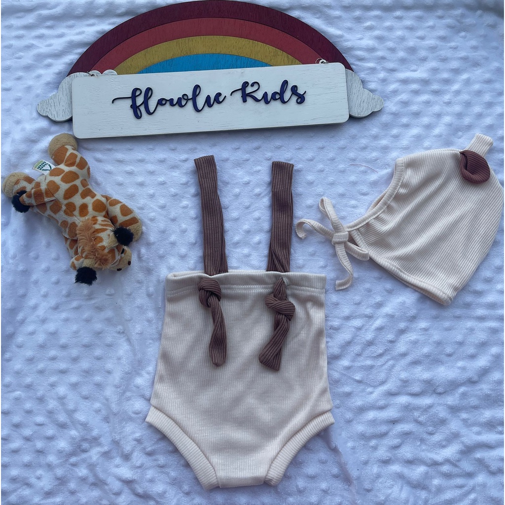 Rope Shorts Baby Jumper Karakter Bayi Newborn 0-12 Bulan