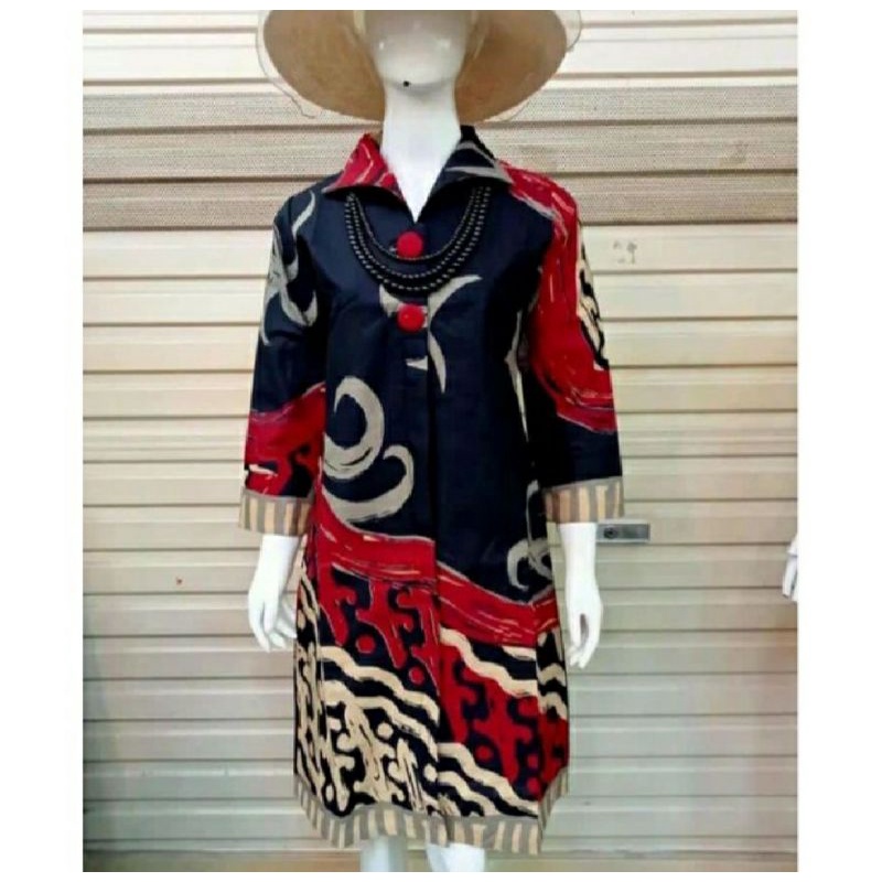 TUNIK BATIK COUPLE BAHAN KATUN THAMRIN CITY