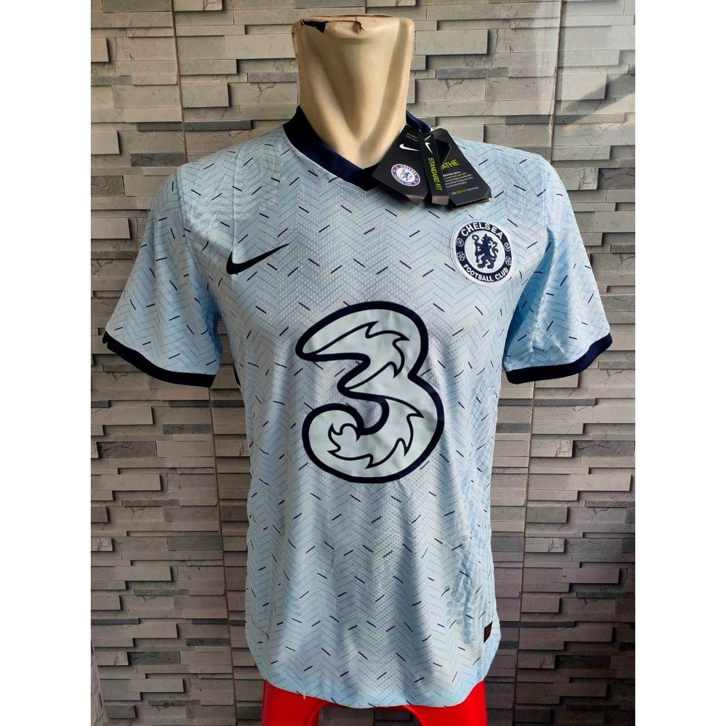 HQ PLAYER ISSUE VAPORKNIT - JERSEY BOLA CHELSEAA AWAY 2020-2021 AEROSWIFT HIGH QUALITY IMPORT