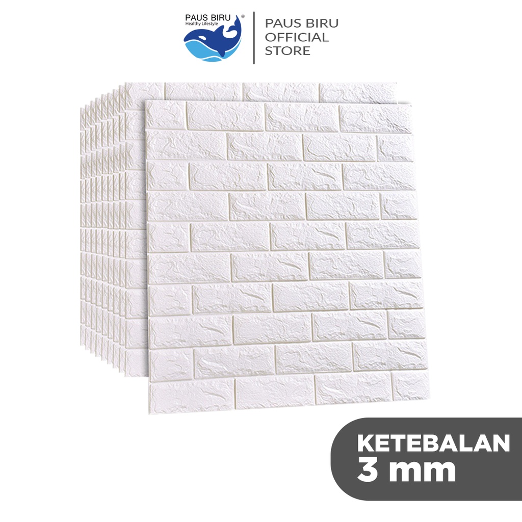 wallpaper dinding foam 3d / wallpaper dinding foam bata wallpaper dinding foam tebal wallpaper dinding / foam roll classic brick wallpaper 70 x 77 cm