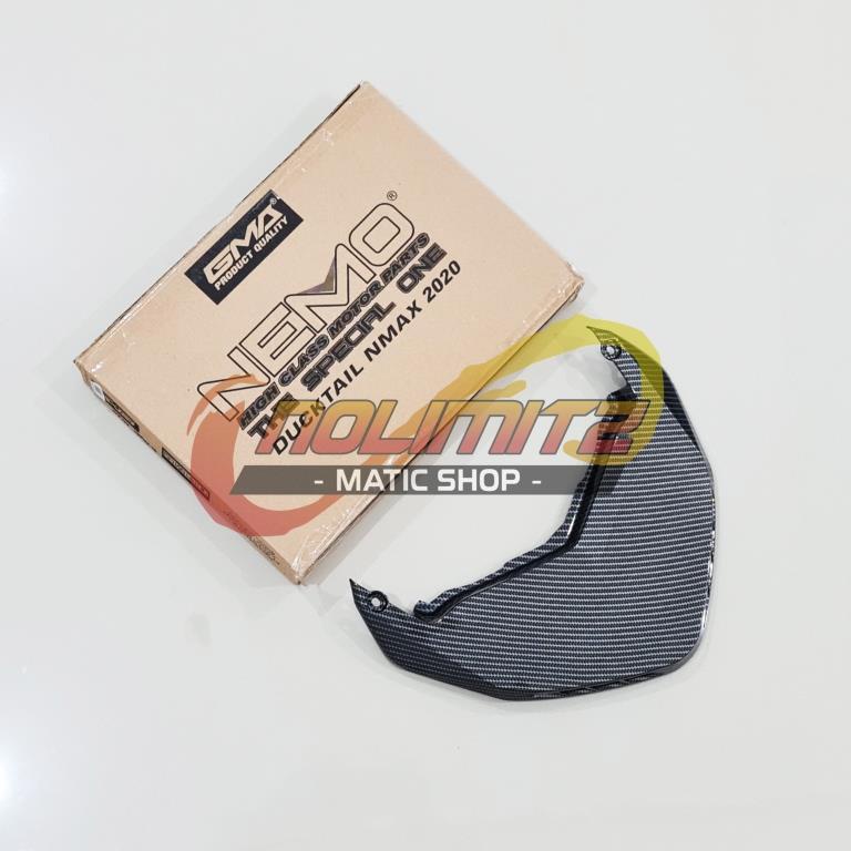 Cover Ducktail Cover Atas Lampu Belakang NEMO Carbon New NMAX Connected