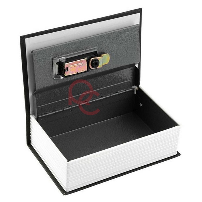 Kotak Buku Kamus Dictionary Safety Box Hidden Storage - DHZ002 / Security Dictionary Cash Jewelry Password Lock Book Storage / Brankas Keamanan Bentuk Buku Kamus Dengan Password / Tempat Penyimpanan Uang Perhiasan Barang Berharga - Black