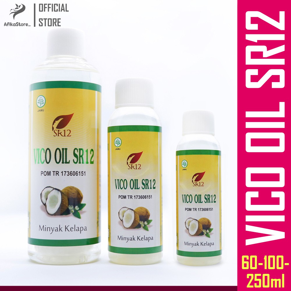 VCO OIL - Sari Minyak Kelapa Asli kualitas Terbaik - BPOM dan Halal sr12skincare