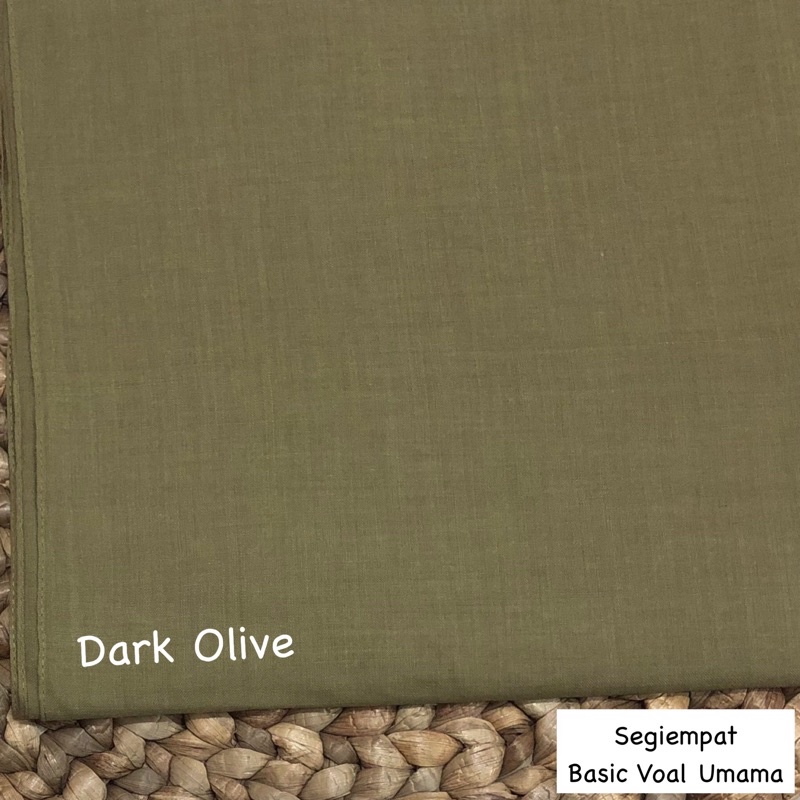 Hijab Basic Voal Umama Part 3-Dark Olive