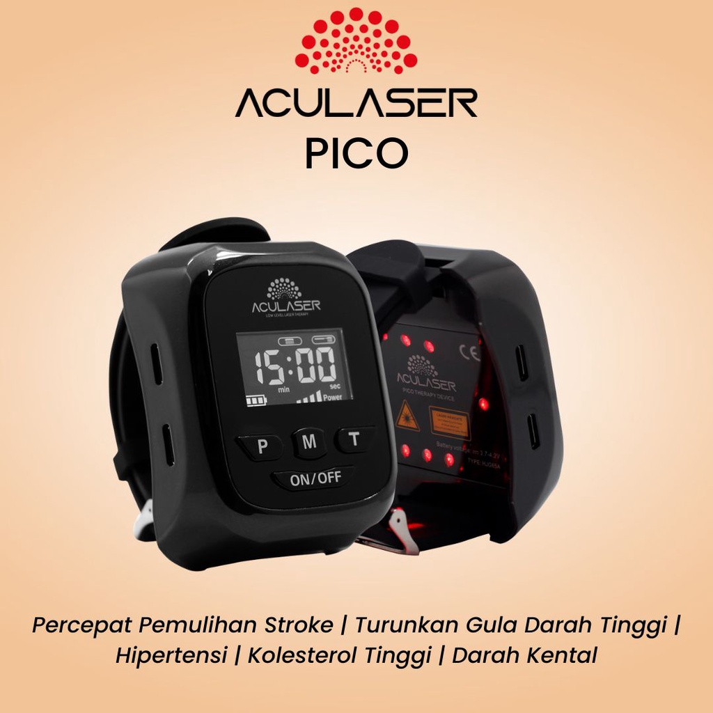 ACULASER PICO 10 TITIK MATA LASER TERAPI MELANCARKAN PEREDARAN DARAH KELUARGA TERBARU DARI DR LASER