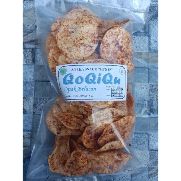 

OPAK BELACAN VEGAN / VEGETARIAN QOQIQU SNACK