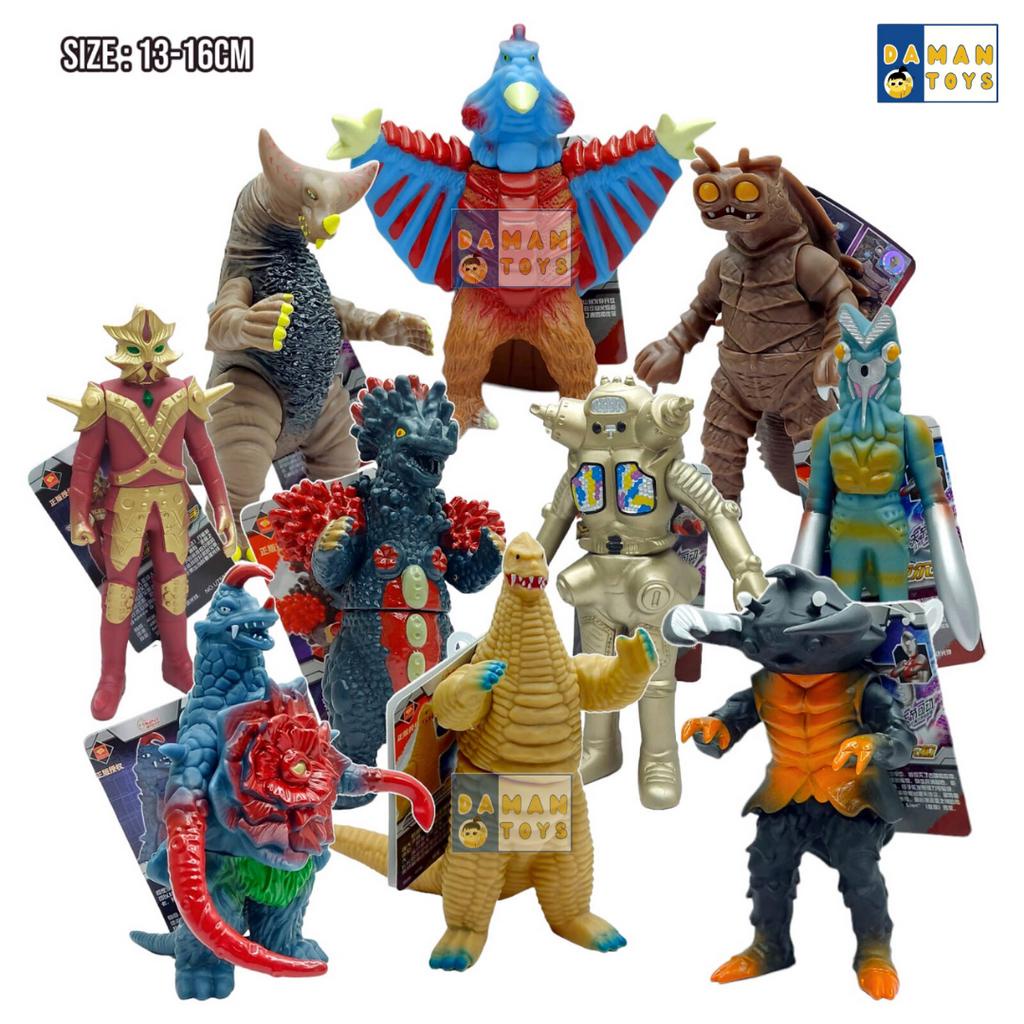 Ultraman Kaiju Ultra Monster Licensed Ultramega Tsuburaya/Monster Mainan Anak Action Figure