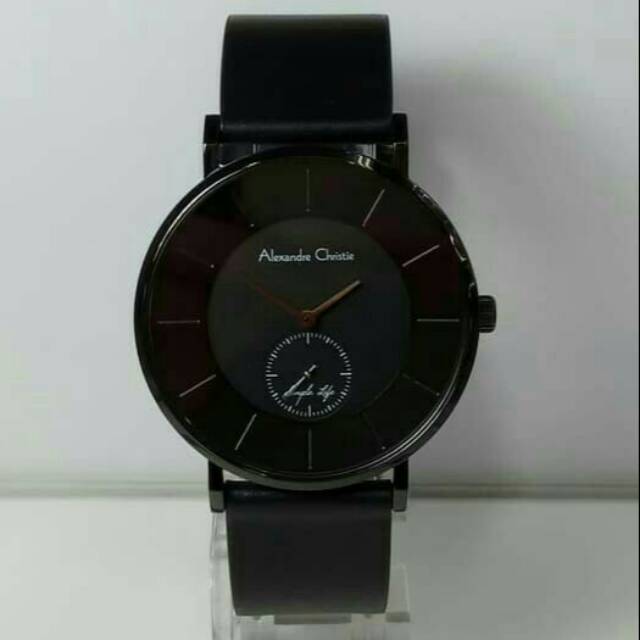 JAM TANGAN PRIA ALEXANDRE CHRISTIE AC 8484 FULL BLACK