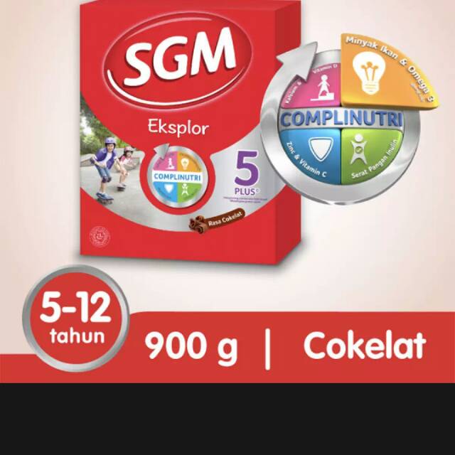 

SGM Eksplor 5+ Coklat 900g
