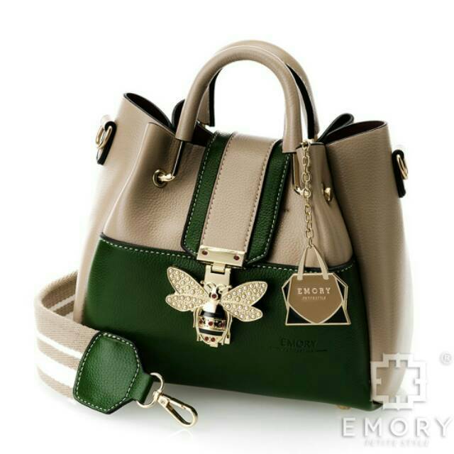 Handbag Wanita Emory Vinlarry Original Tas Cantik Import Batam