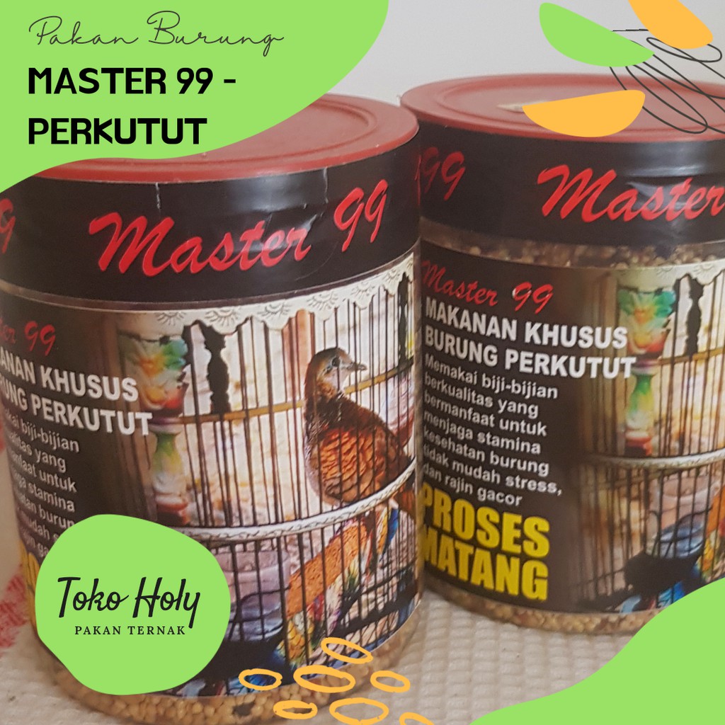 PAKAN BURUNG PERKUTUT MASTER 99 MILET MIX