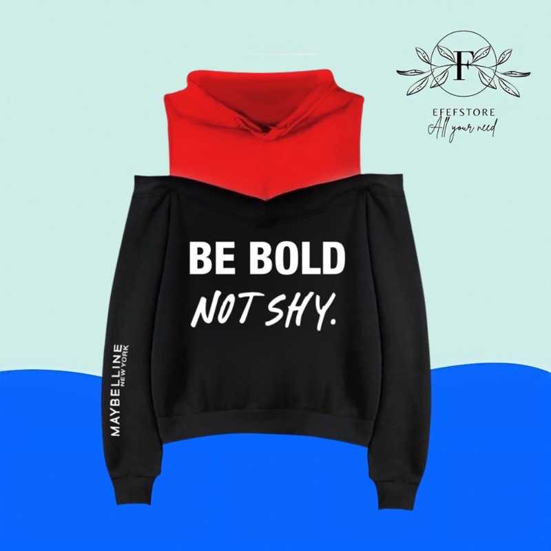 MAYBELLINE X ITZY HOODIE BE BOLD NOT SHY