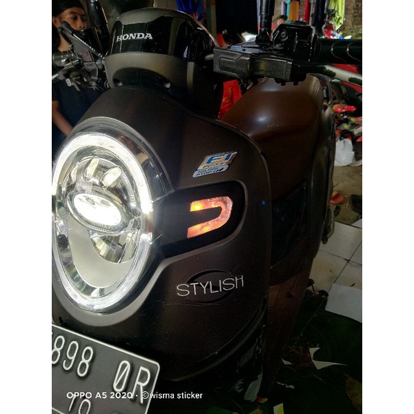 Stiker Sein Scoopy 2017-2020 / Stiker Sein Scoopy Motif / Stiker Sein Scoopy Custom