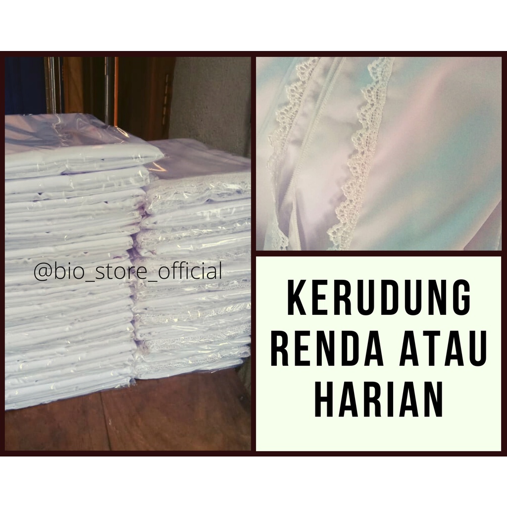 KERUDUNG HARIAN SANTRIWARI / KERUDUNG RENDA SANTRIWATI / KERUDUNG UNTUK HARIAN SANTRIWATI / KERUDUNG