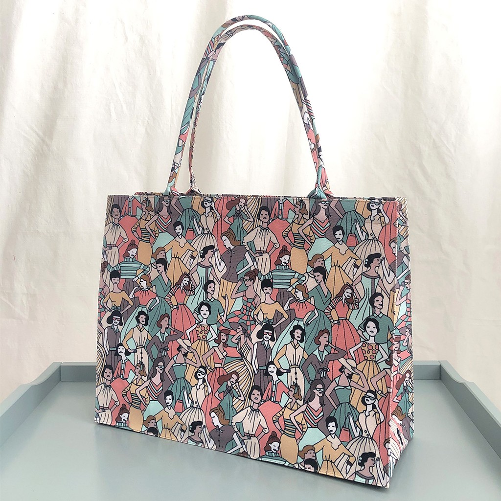 Toteyama - Tas Tote Traveller Medium - Tropical