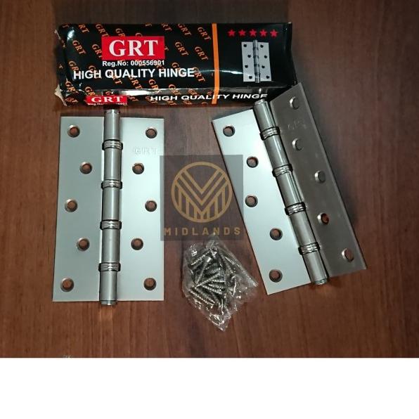 ✩ Engsel Pintu 5" inch , Engsel Jendela 5 inchi merk GRT ♞