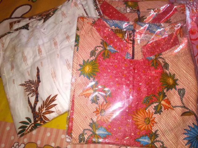 Atasan Batik Dolby Dolbi Dobby Doby Tenun Sutra Tulis Halus Katun Atbm Baron ,sarombit Atasan Dengan