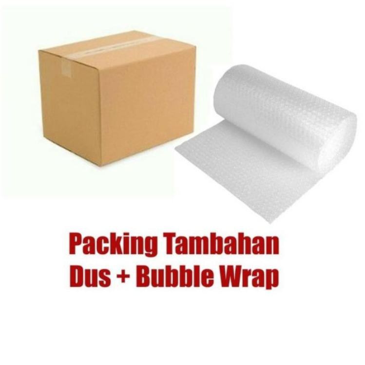 

[ A - H ] Packing Tambahan Dus + Bubble Warp Extra
