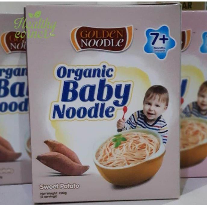 

Organic Baby Noodle Sweet Potato Mie Bayi Ubi 200 gr - Golden Noodle BIG SALE